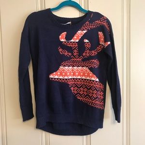 Navy Christmas Sweater